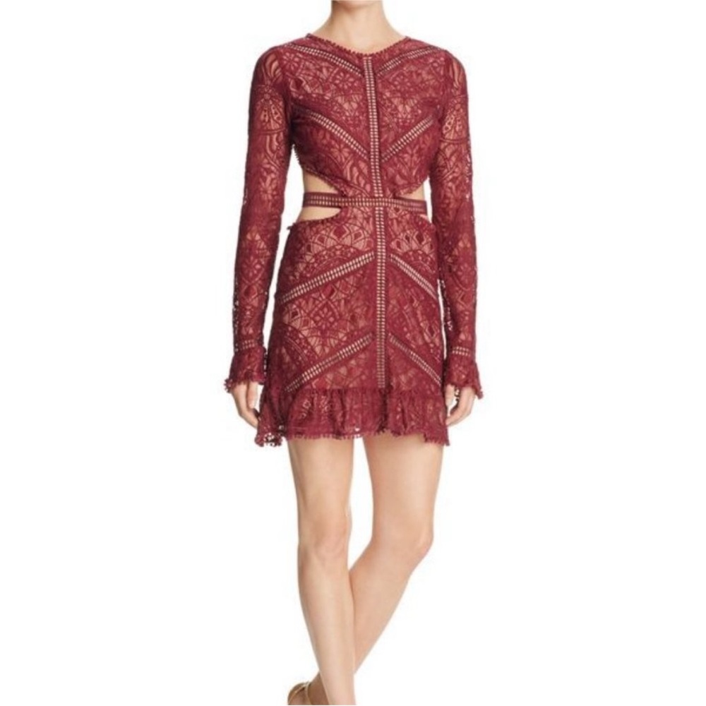 NWT 🏷️ For Love & Lemons Emerie Cutout Dress